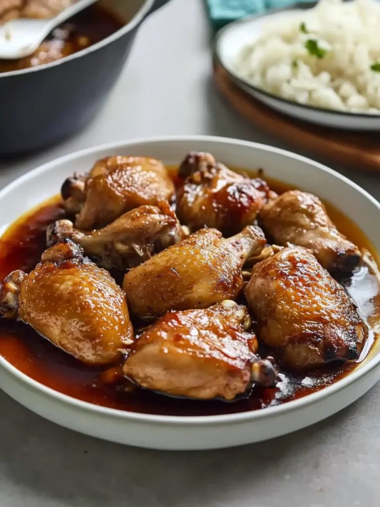 Savory Chicken Adobo Filipino-Style for Comfort Food Lovers 2 Chicken Adobo (Filipino-Style Braised Chicken)