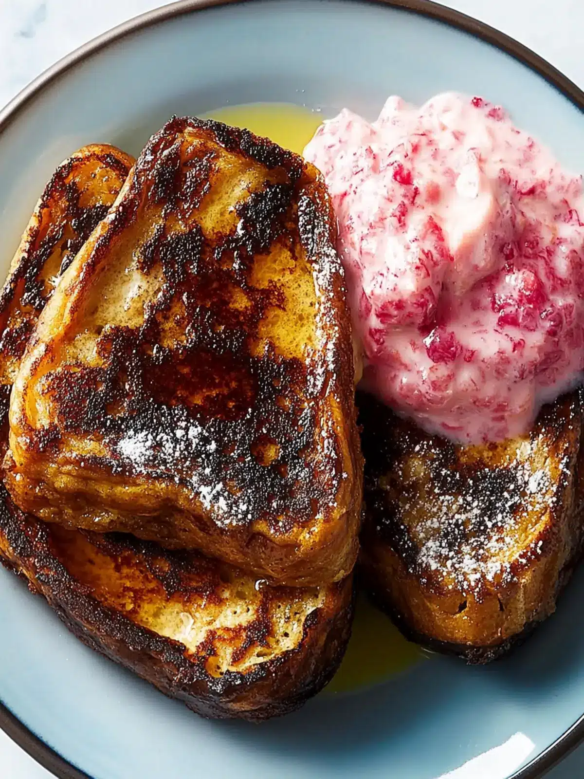 Decadent Babka French Toast with Raspberry Butter Bliss 3 Babka French Toast