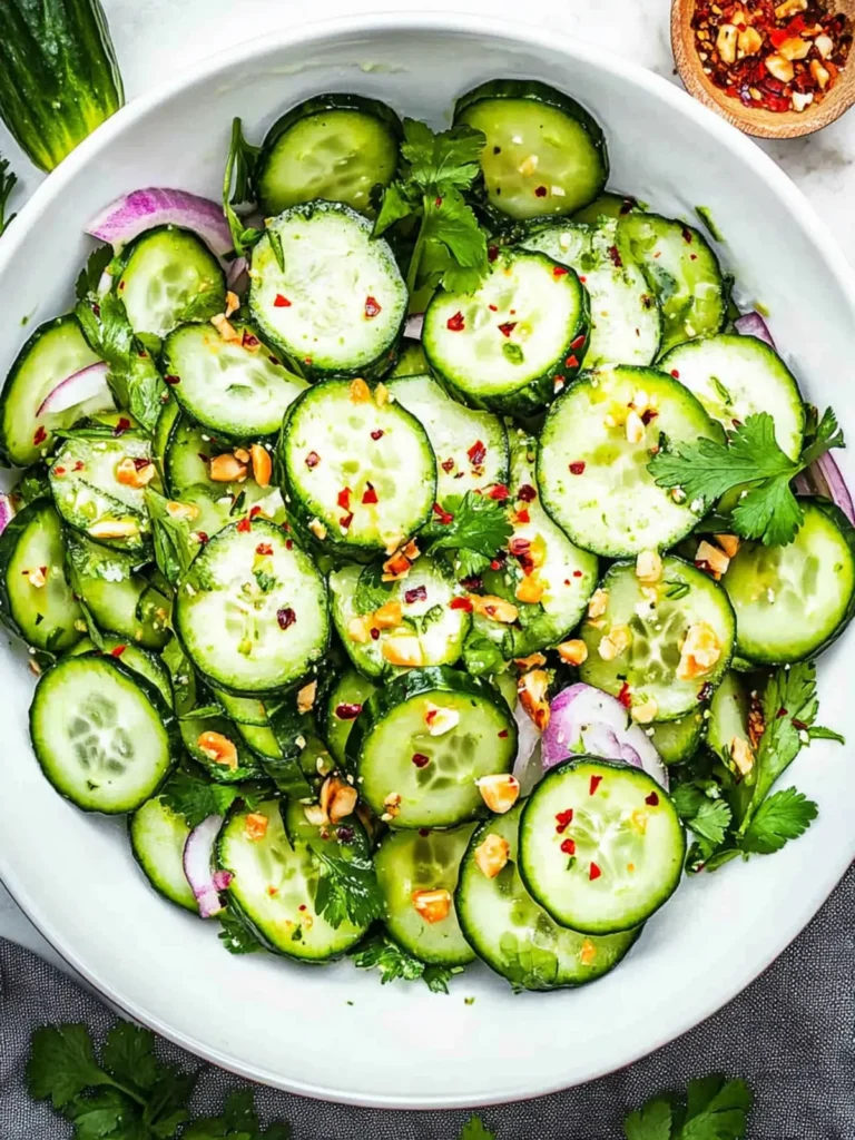 Savory Thai Cucumber Salad That Boosts Your Wellness Game 3 Thai Cucumber Salad