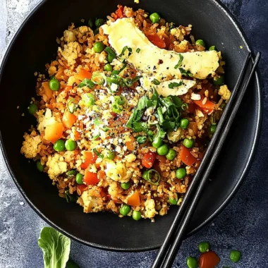 Irresistible Cauliflower Fried Rice: Flavorful & Guilt-Free 10 Cauliflower Fried Rice