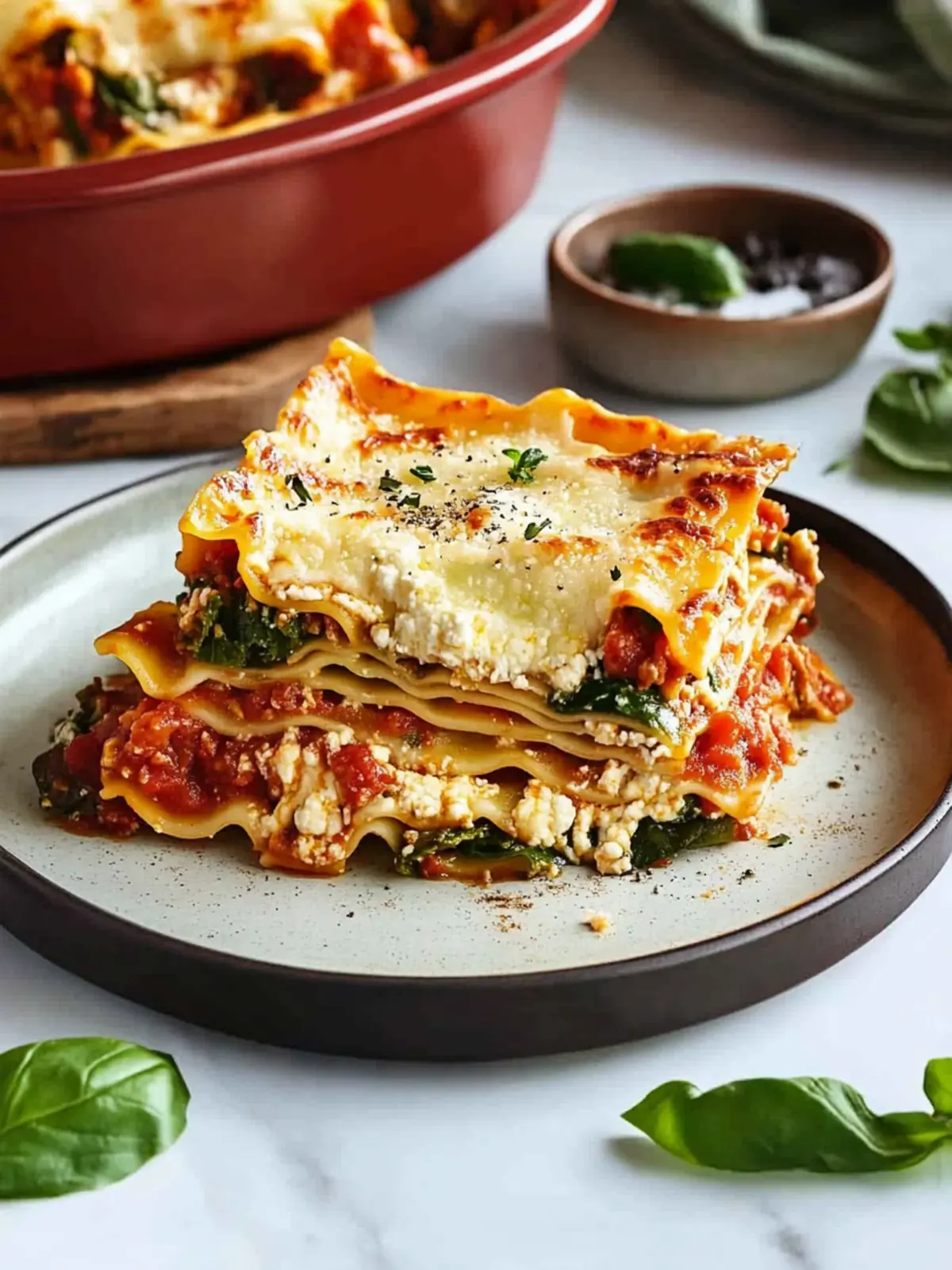 Mouthwatering Vegetarian Lasagna Packed with Roasted Veggies 5 Vegetarian Lasagna