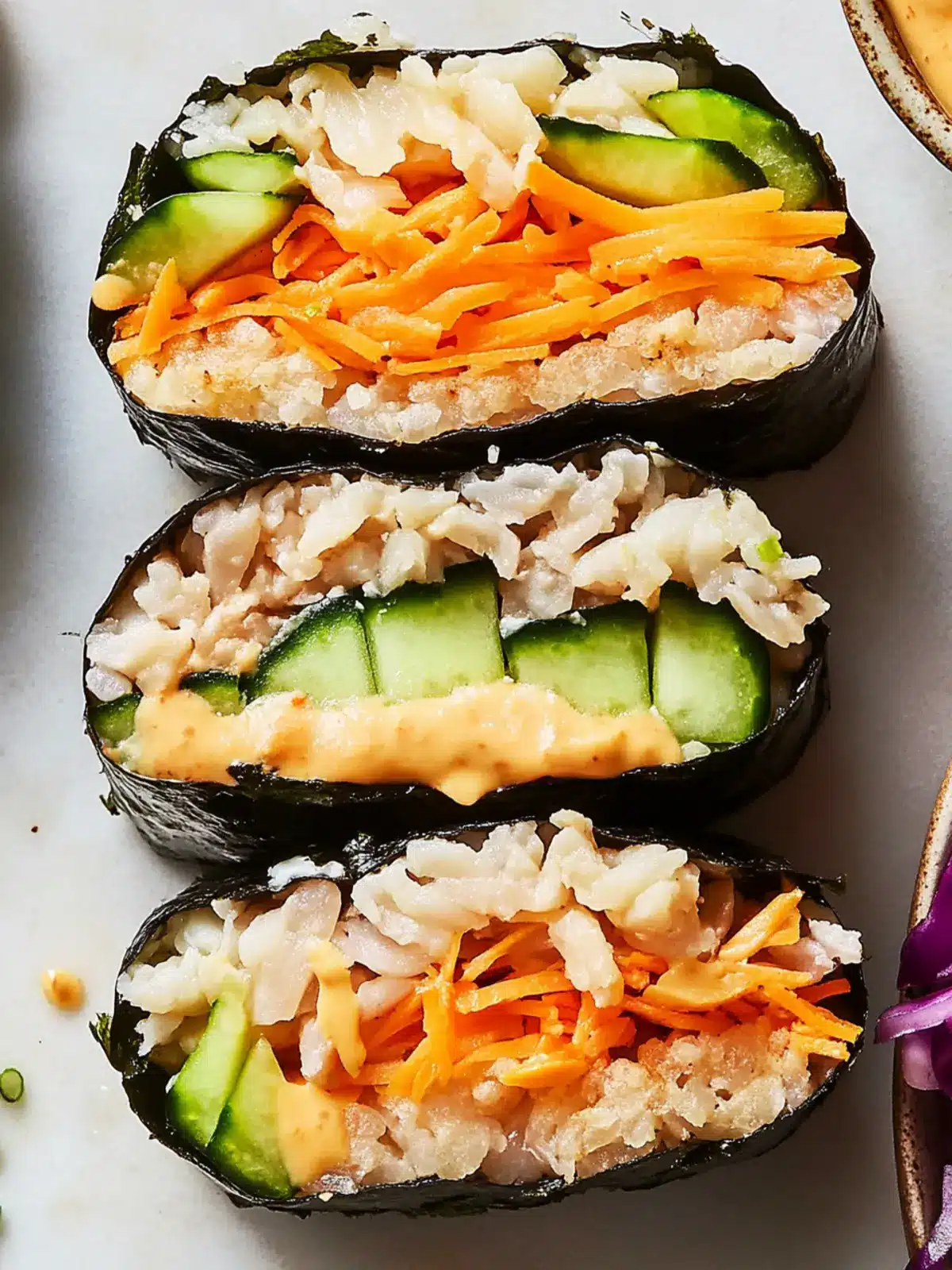 Irresistible Sushi Sandwiches (Onigirazu) for Quick Lunch Bliss 4 Sushi Sandwiches (Onigirazu)