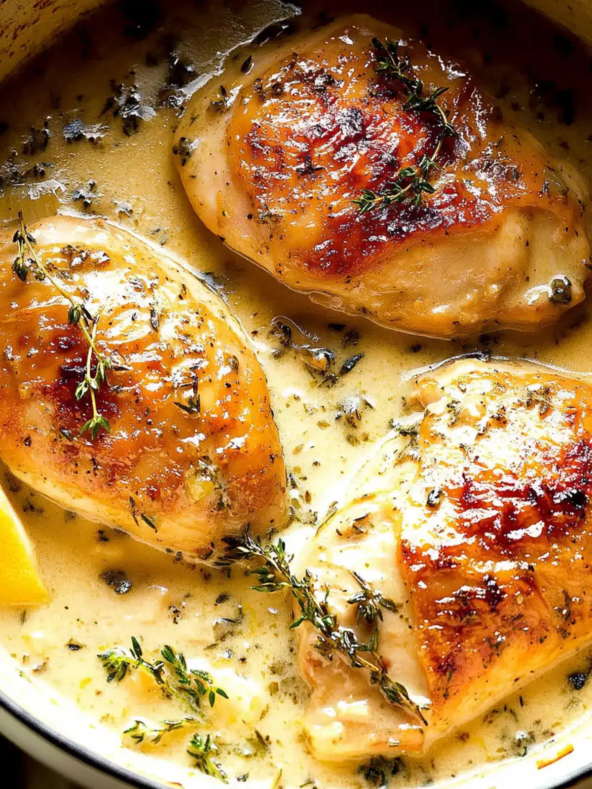 Slow-Cooker Creamy Lemon Herb Chicken for Effortless Comfort 5 Slow-Cooker Creamy Lemon Herb Chicken