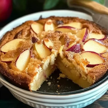 French-Style Apple Rhubarb Cake