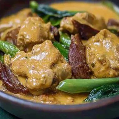 Chicken Kare-Kare sa Gata