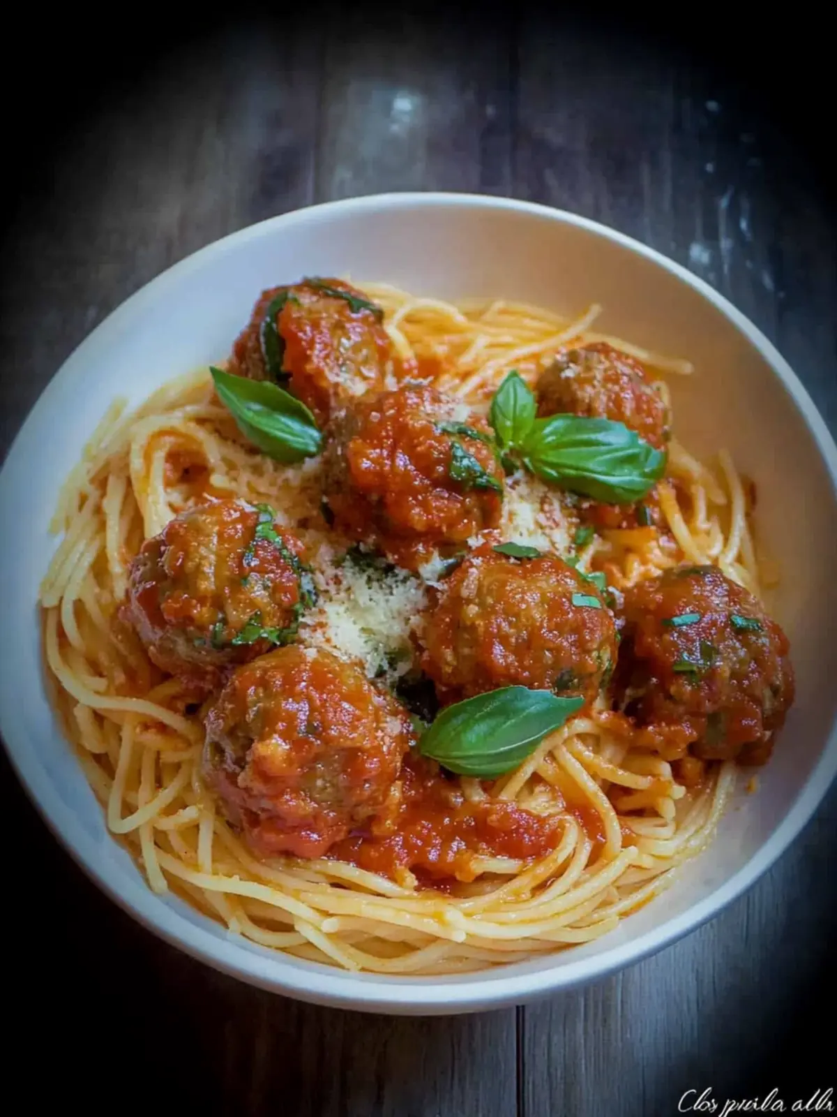 Spaghetti and Meatballs