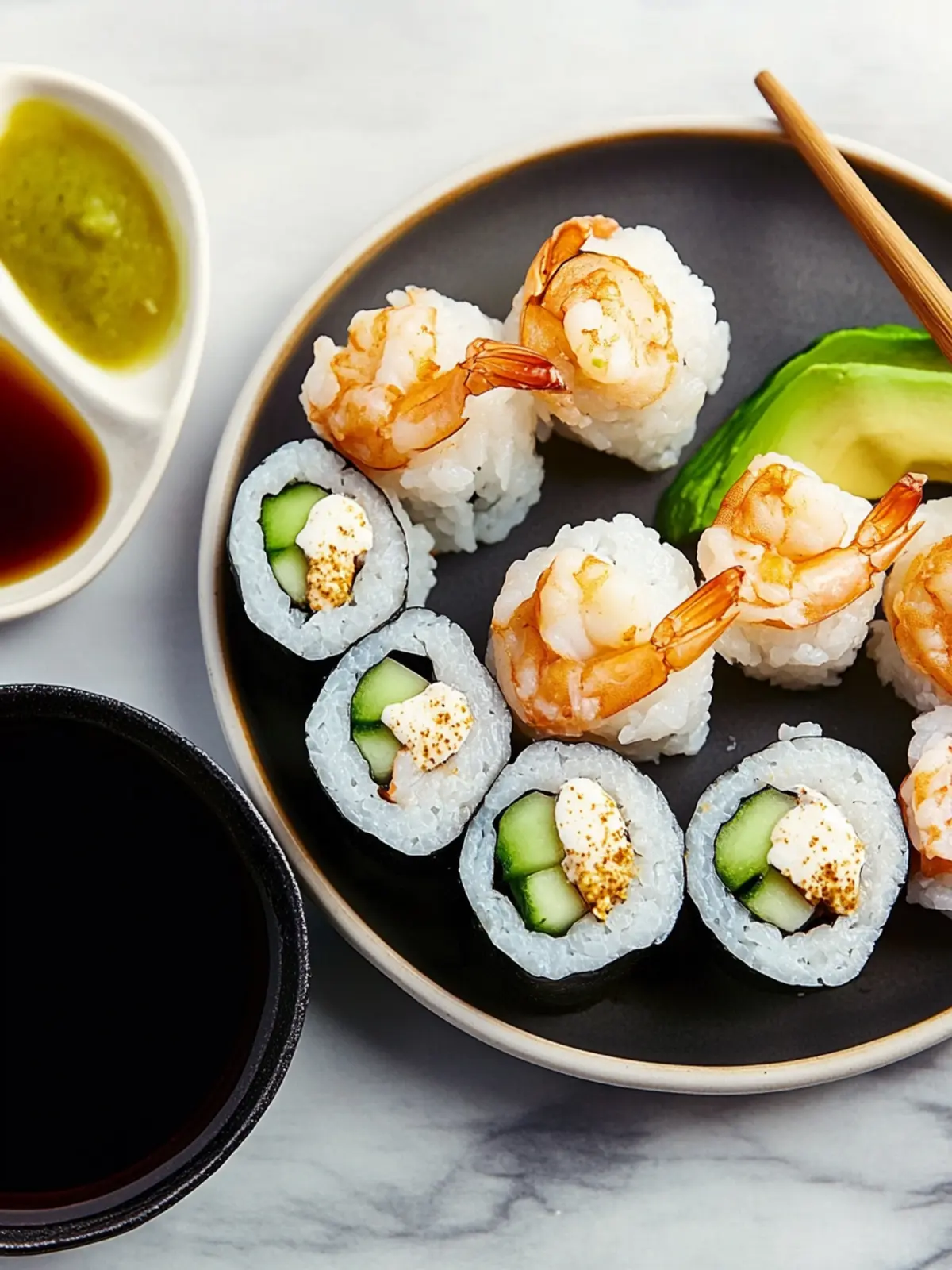 Heavenly Shrimp Tempura Roll Recipe with Creamy Avocado 5 Shrimp Tempura Roll