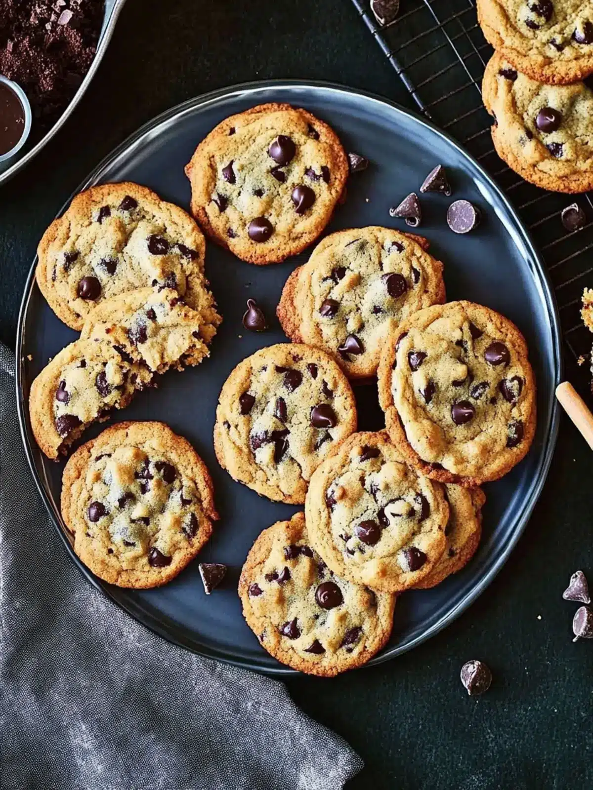 Perfectly Chewy Classic Chocolate Chip Cookies Everyone Loves 2 Classic Chocolate Chip Cookies