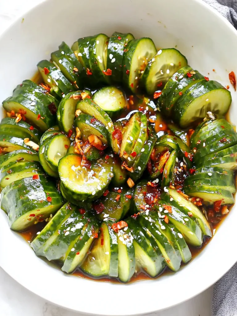 Spicy Asian Cucumber Salad That Dazzles Your Taste Buds 4 Spicy Asian Cucumber Salad