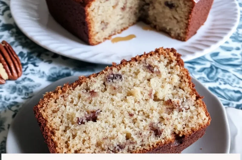 Caramel Pecan Banana Bread