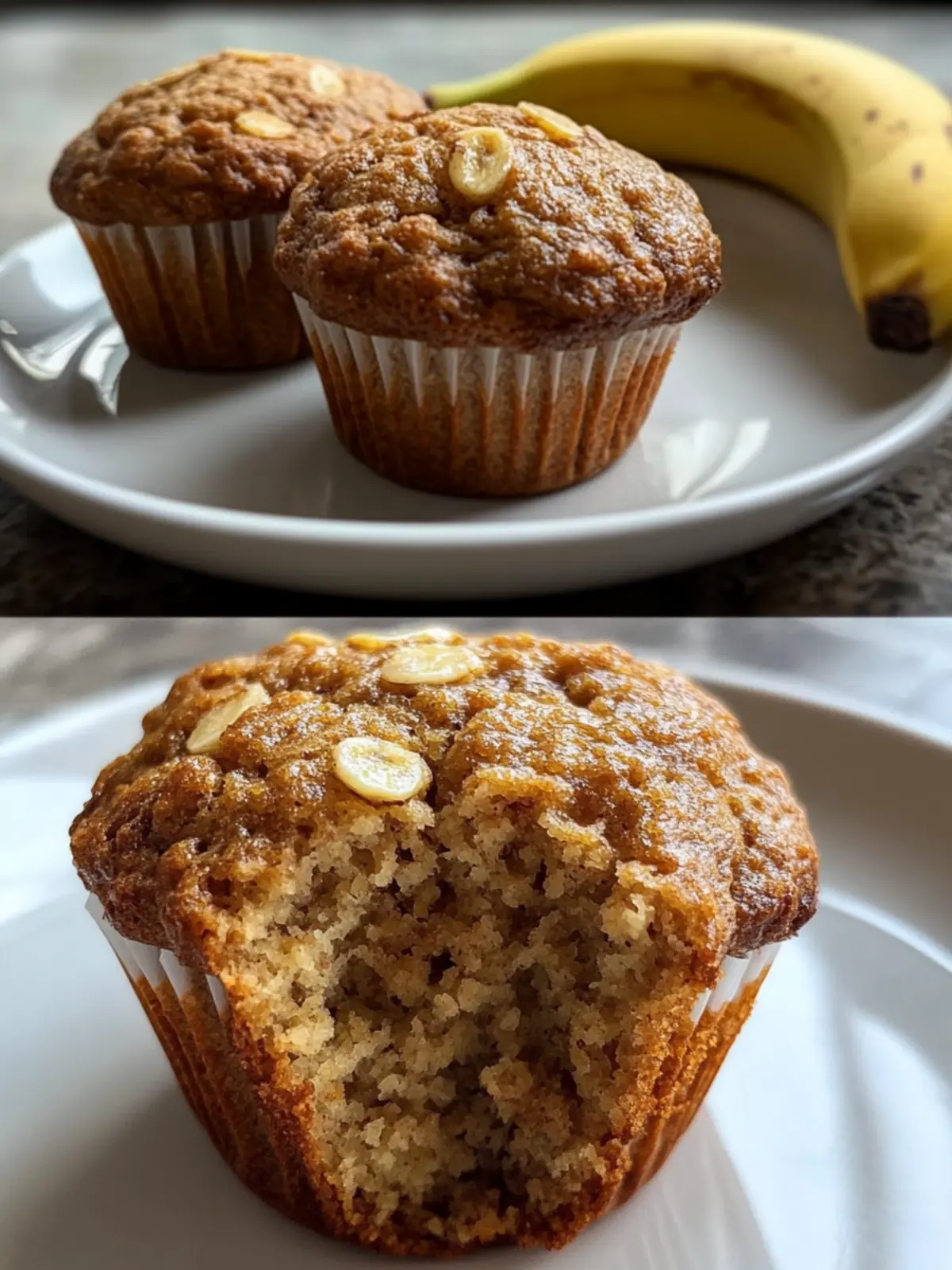Peanut Butter Banana Muffins (High Protein) for Busy Mornings