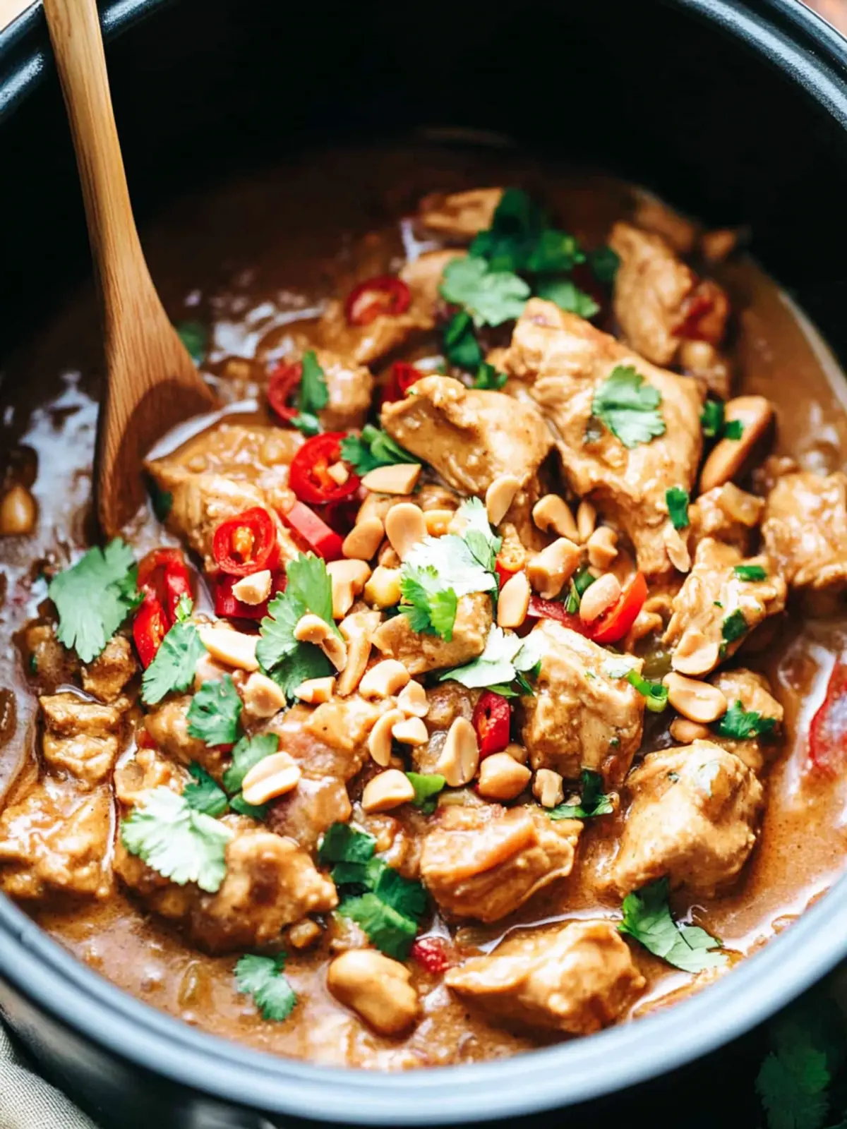 Irresistible Slow Cooker Thai Peanut Chicken in No Time 2 Slow Cooker Thai Peanut Chicken