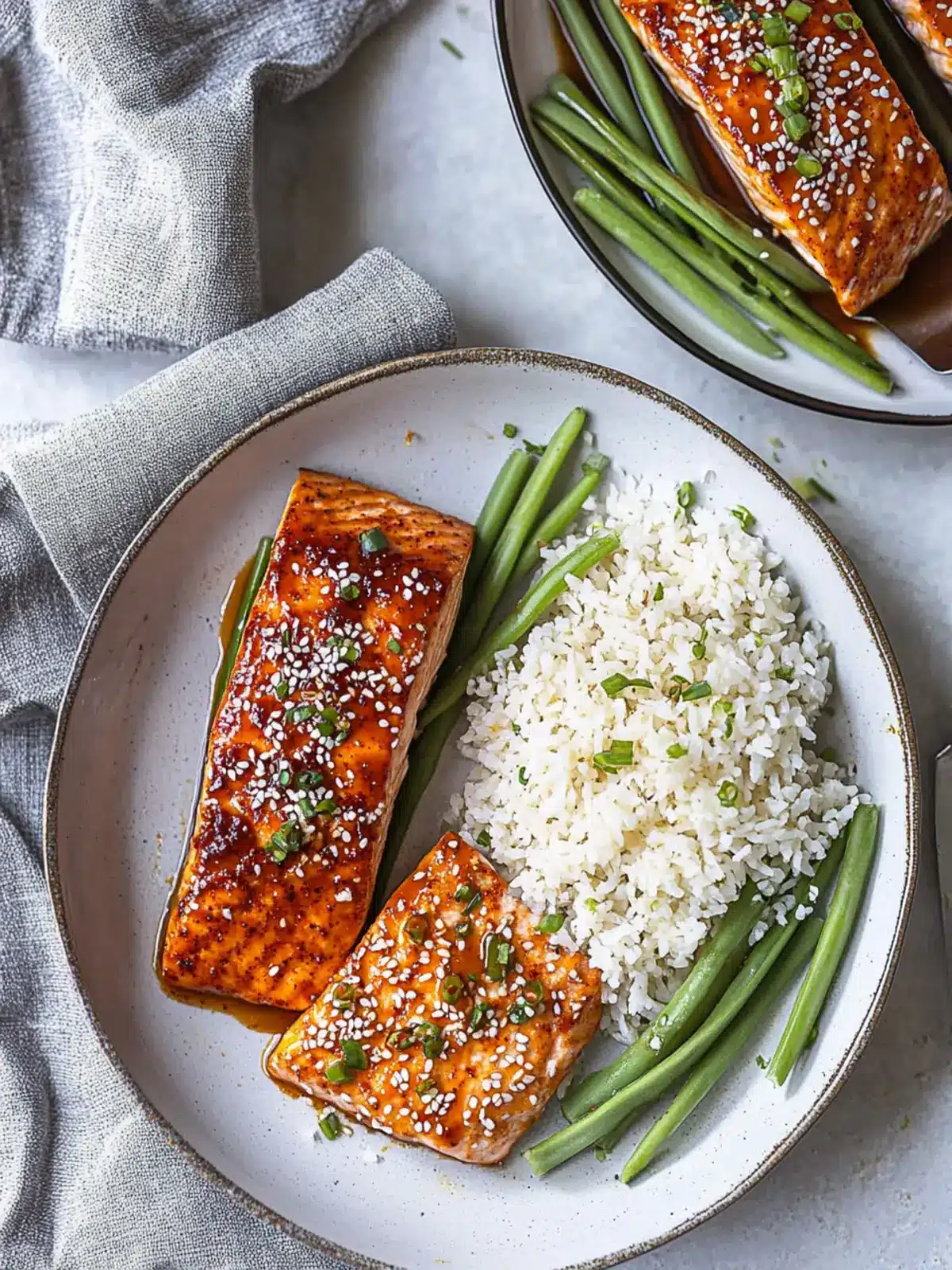 Korean Gochujang Salmon