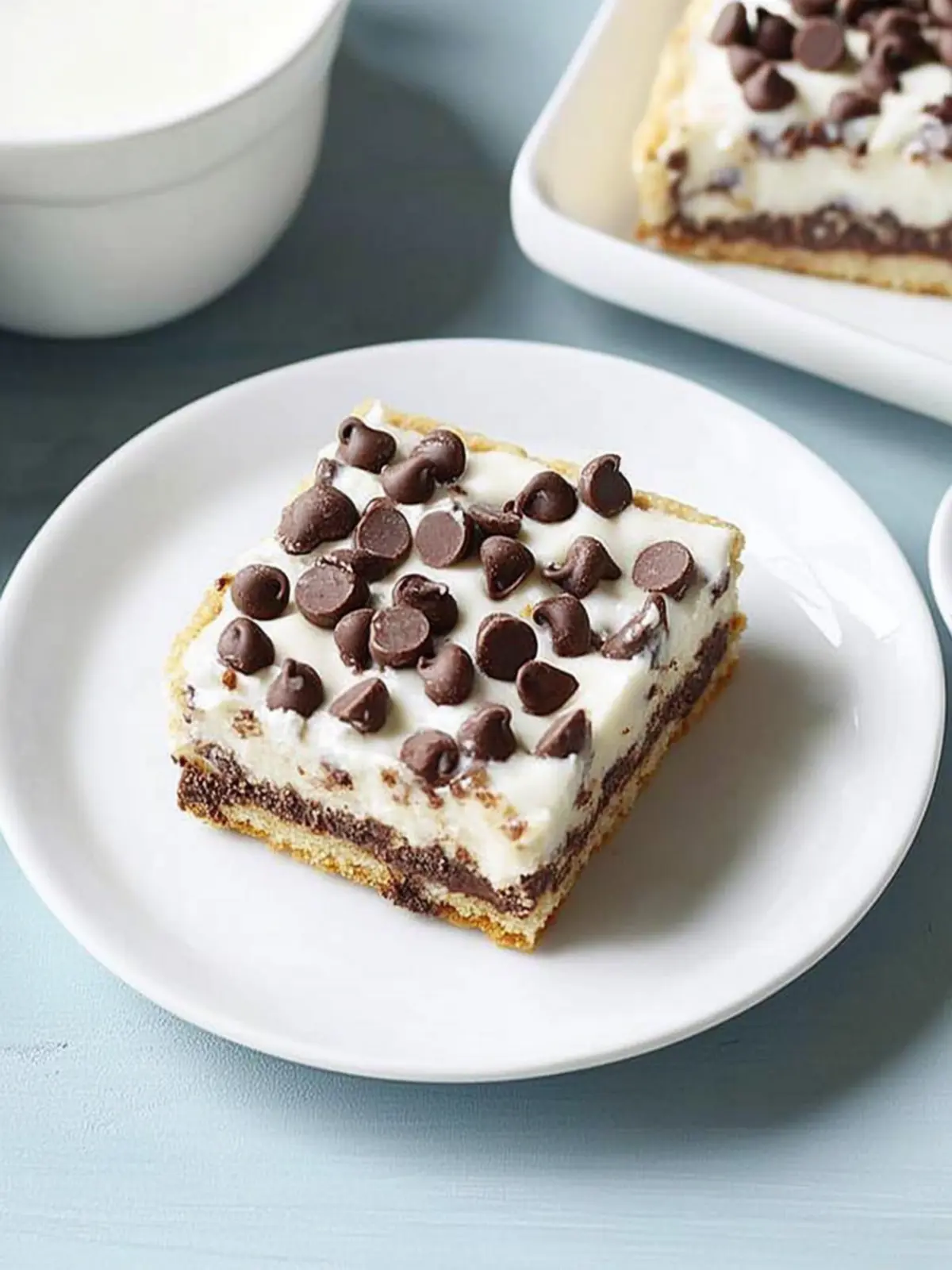 Chocolate Chip Cookie Delight: Easy No-Bake Layered Heaven 3 Chocolate Chip Cookie Delight
