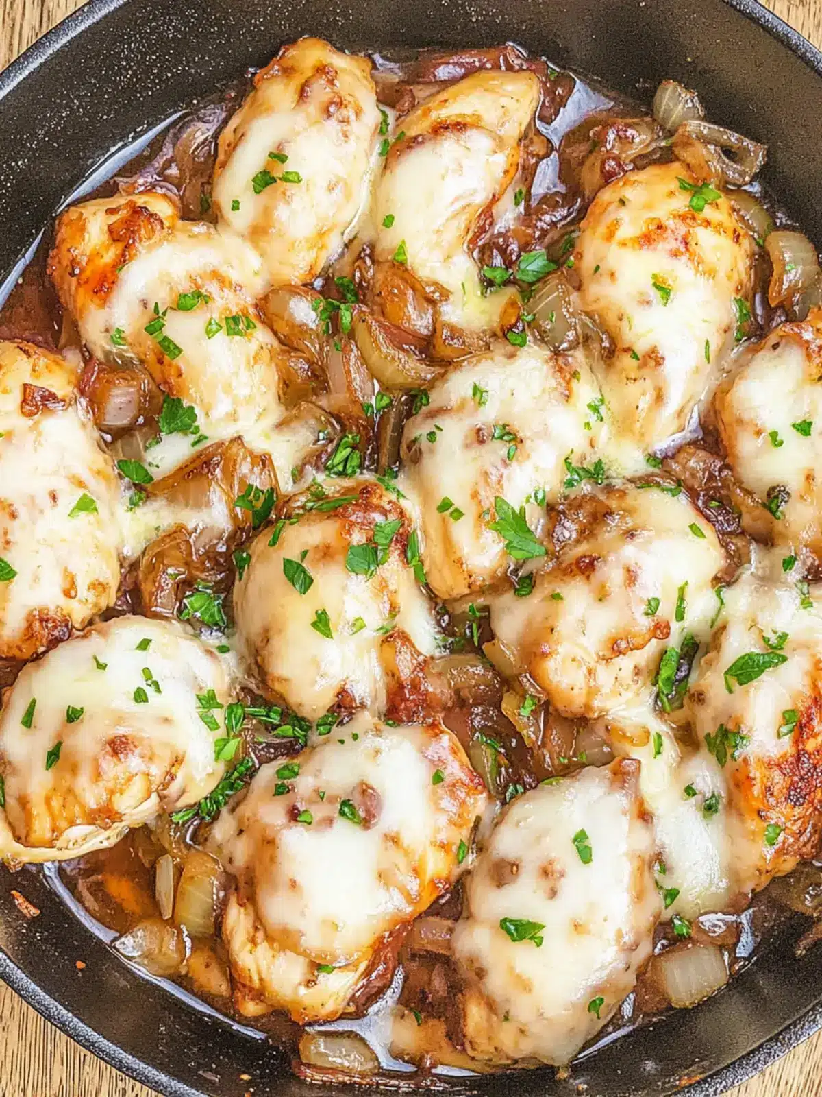 French Onion Chicken: A Cozy One-Pan Delight You’ll Love 5 French Onion Chicken
