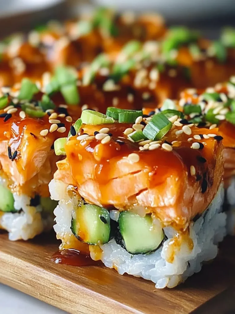 Spicy Salmon Sushi Bake: A Cozy Twist on Classic Sushi 2 Spicy Salmon Sushi Bake