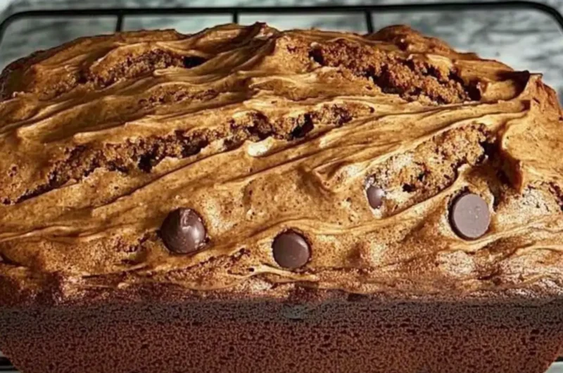 Peanut Butter Chocolate Chip Banana Bread