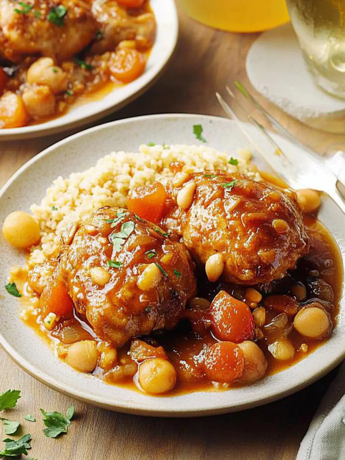 Moroccan Apricot Chicken