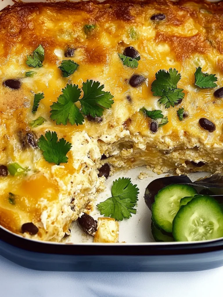 Savor the Morning with Breakfast Burrito Egg Casserole 4 Breakfast Burrito Egg Casserole