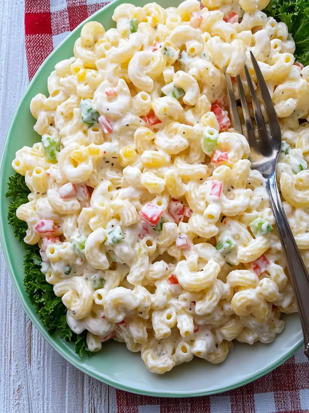 Sweet Tangy Amish Macaroni Salad