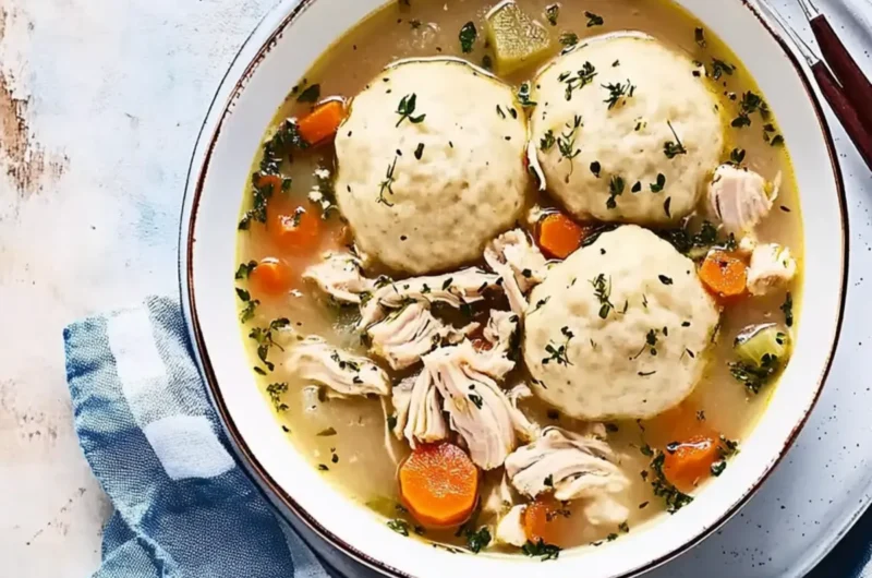 Slow-Cooker Turkey And Dumplings Soup