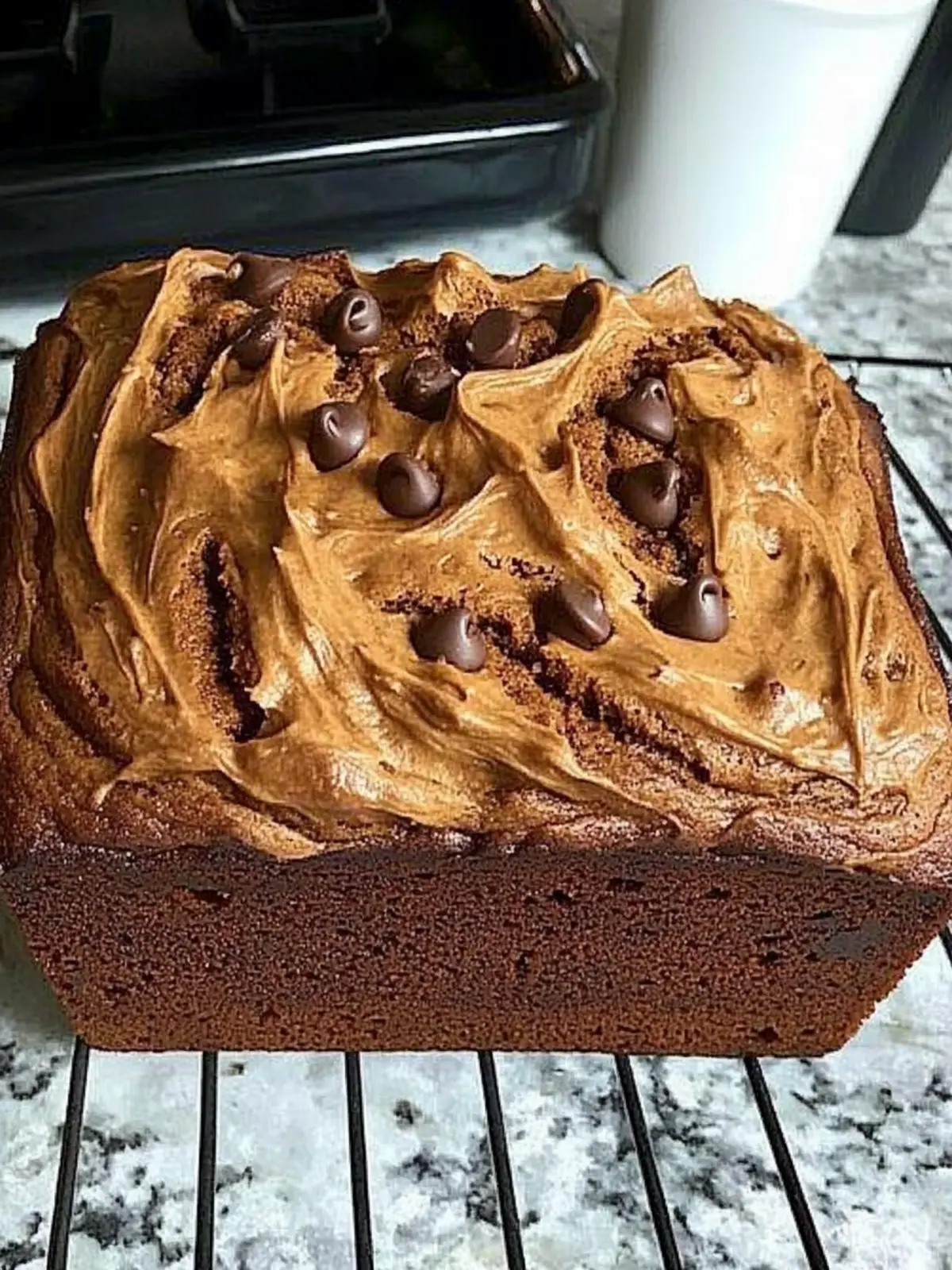 Peanut Butter Chocolate Chip Banana Bread