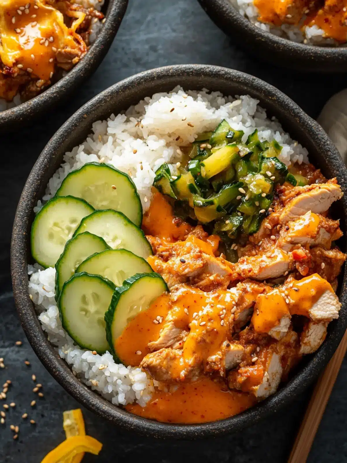 Savory Slow Cooker Korean BBQ Chicken Bowls You’ll Love 5 Slow Cooker Korean BBQ Chicken Bowls