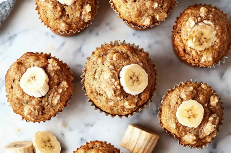 Healthy Banana Muffins