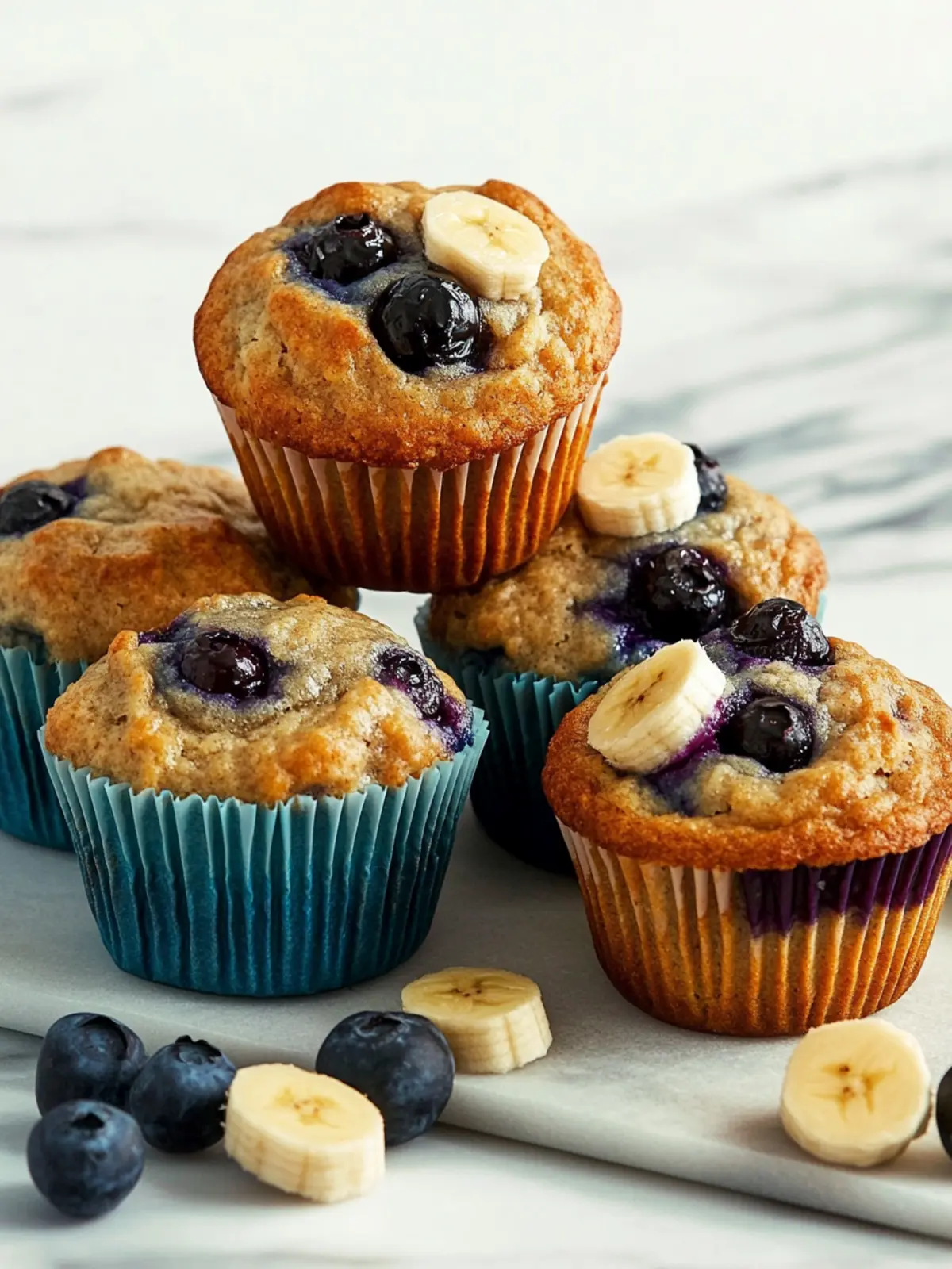 Air Fryer Banana Blueberry Muffins for Your Quick Breakfast Delight 3 Air Fryer Banana Blueberry Muffins