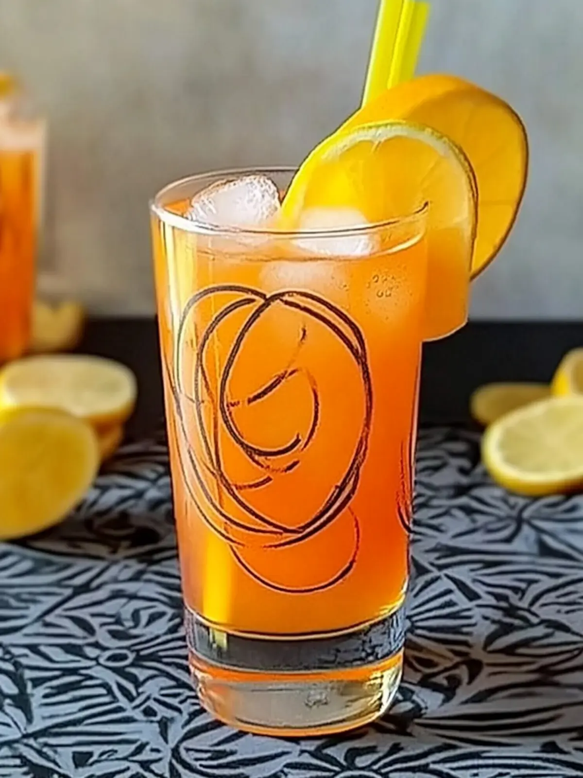 Aperol & limoncello cocktail