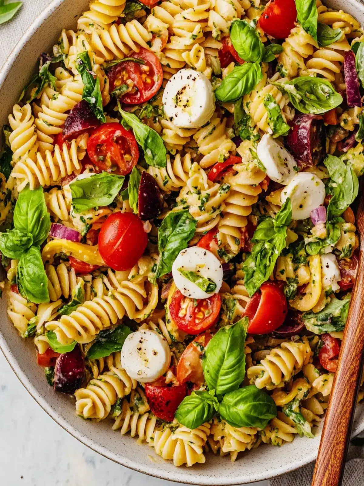 Fresh and Zesty Italian Pasta Salad for Summer Celebrations 4 Italian Pasta Salad