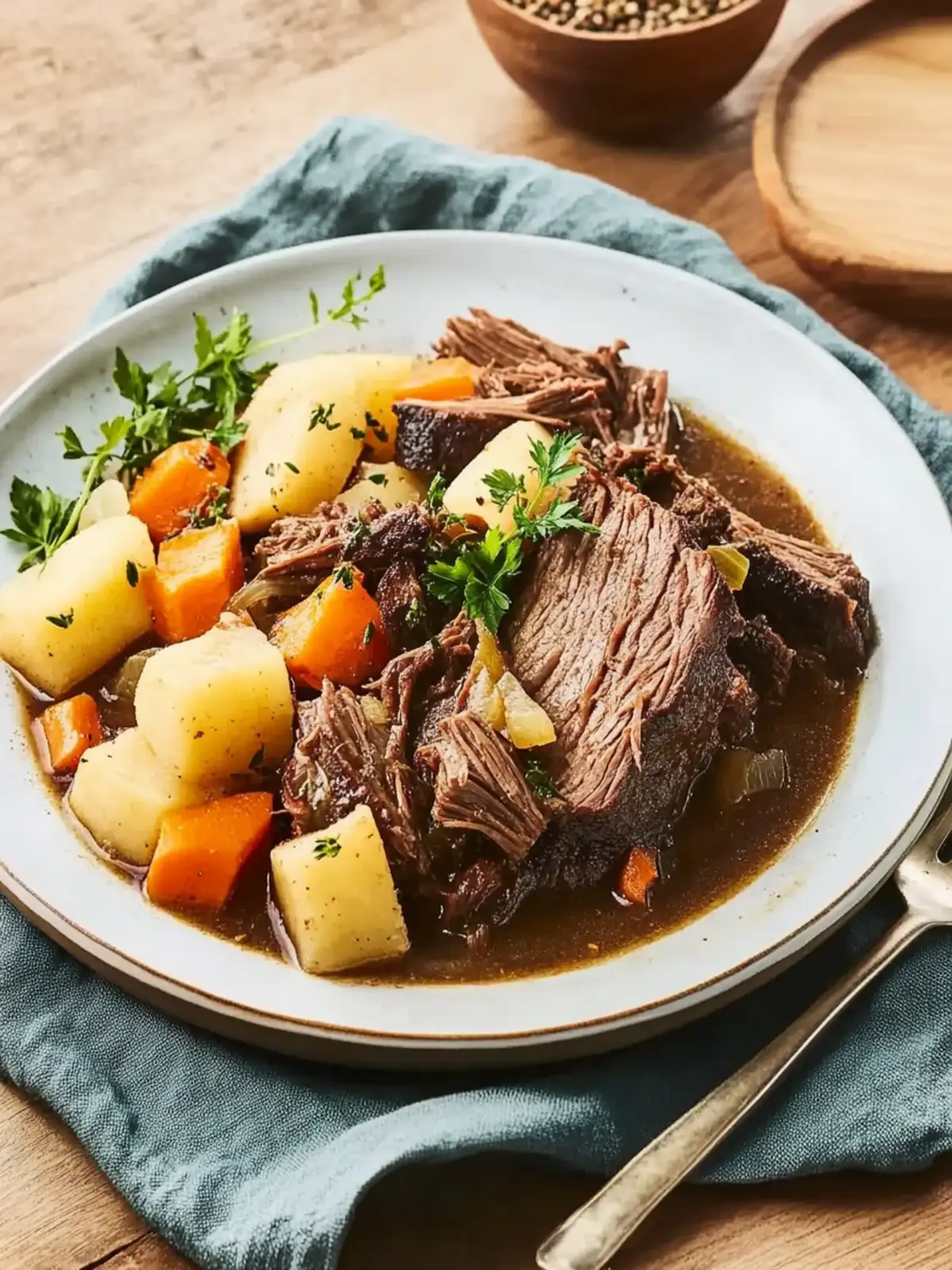 Savory Slow Cooker Pot Roast for Ultimate Comfort Food Bliss 5 Slow Cooker Pot Roast