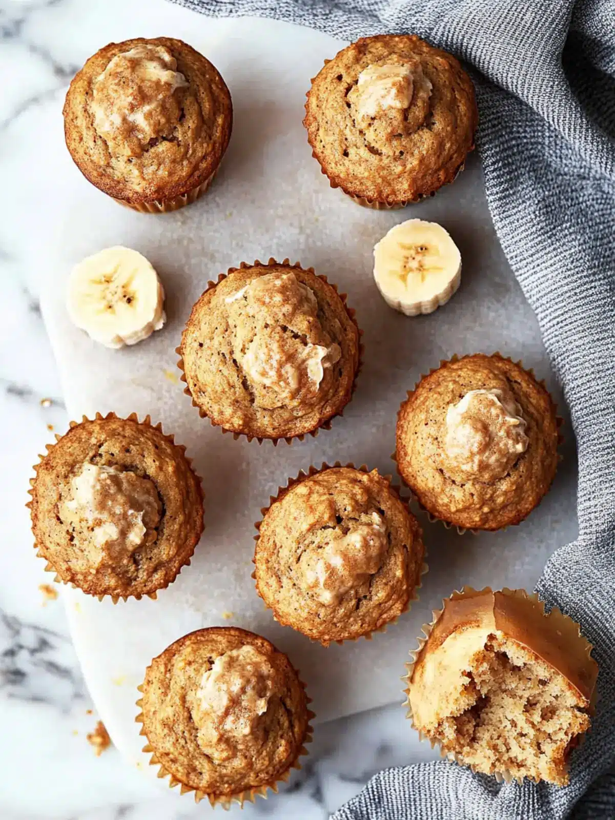 Healthy Banana Muffins Packed with Flavor and Guilt-Free Joy 3 Healthy Banana Muffins