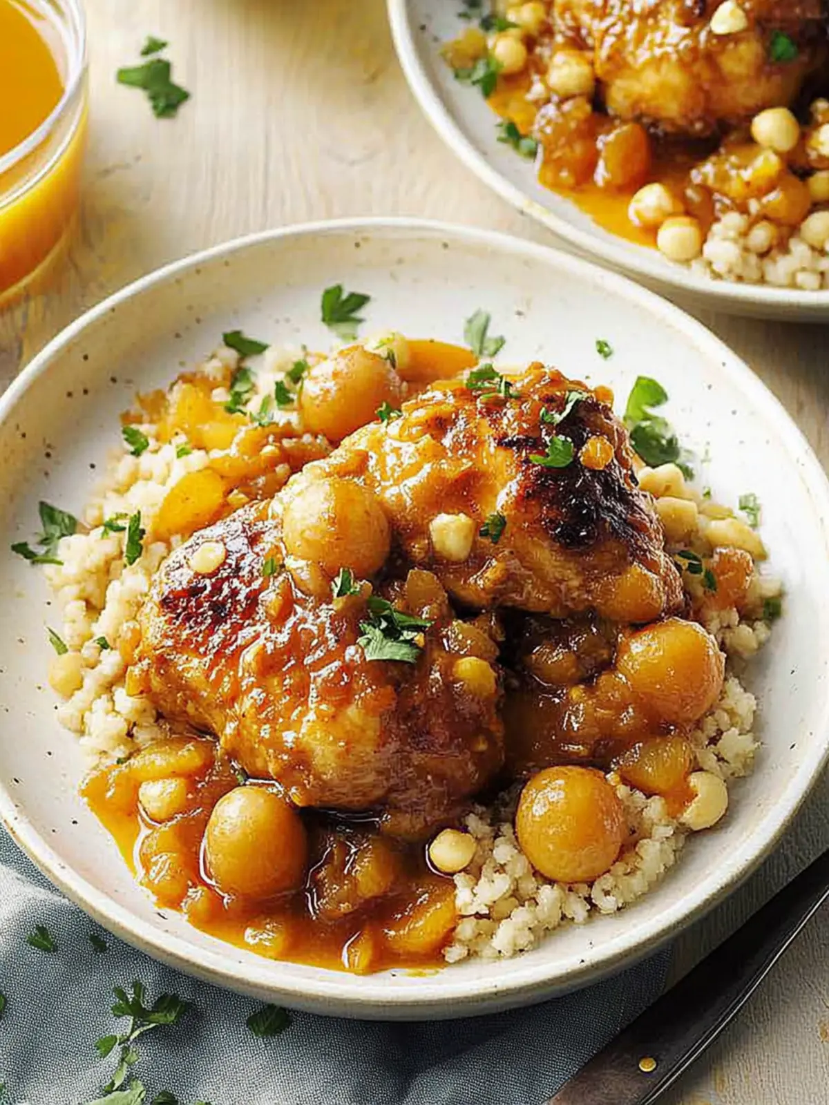 Moroccan Apricot Chicken
