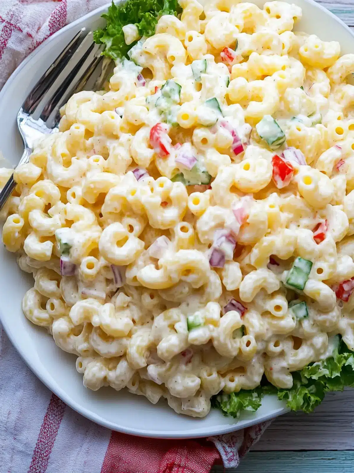 Sweet Tangy Amish Macaroni Salad