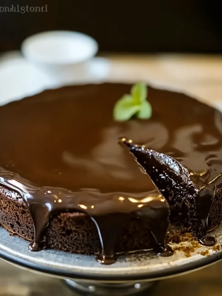 Chocolate Ganache Torte
