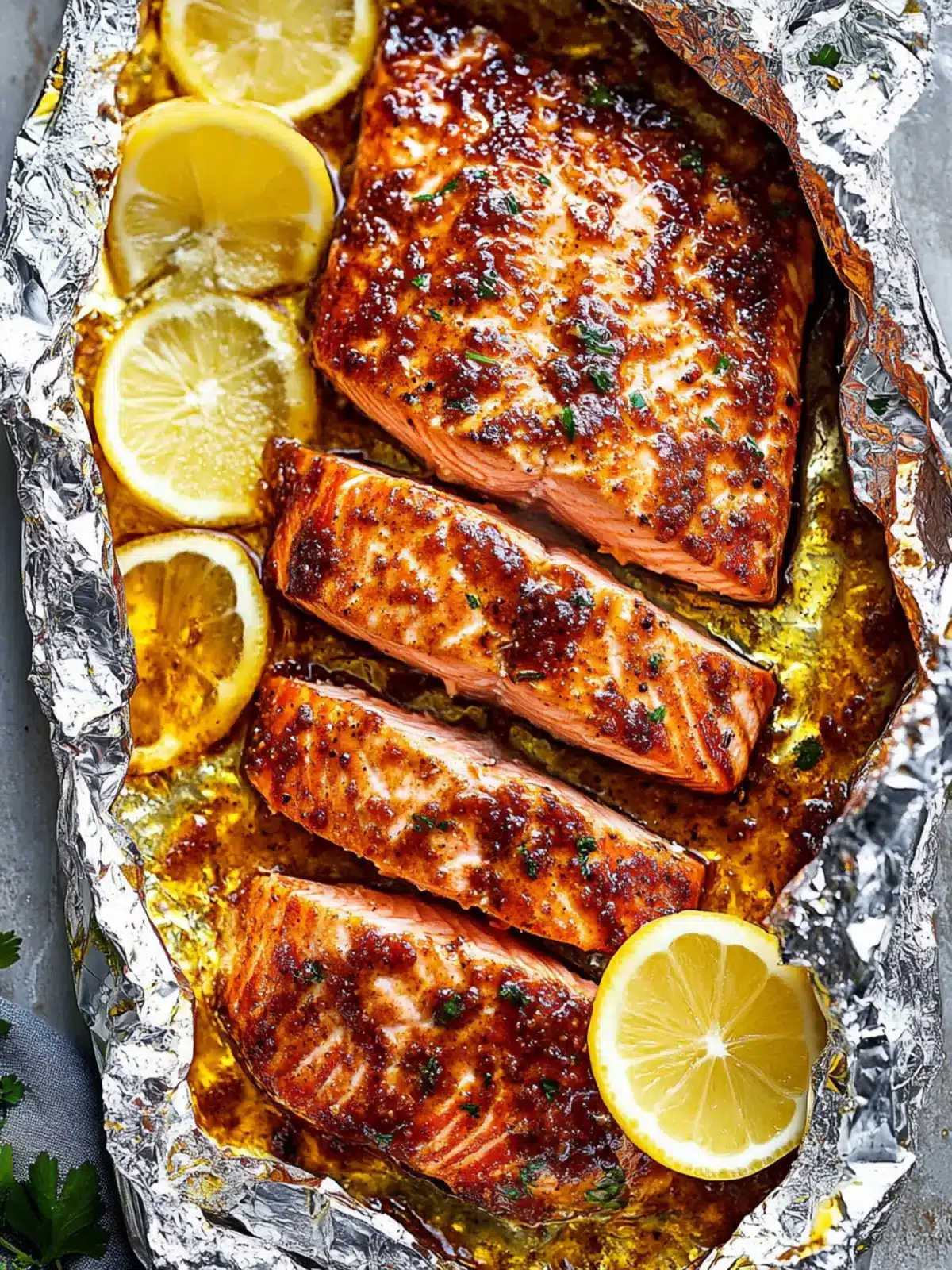 Honey Mustard Salmon in Foil: Easy Dinner Delight for All 2 Honey Mustard Salmon In Foil