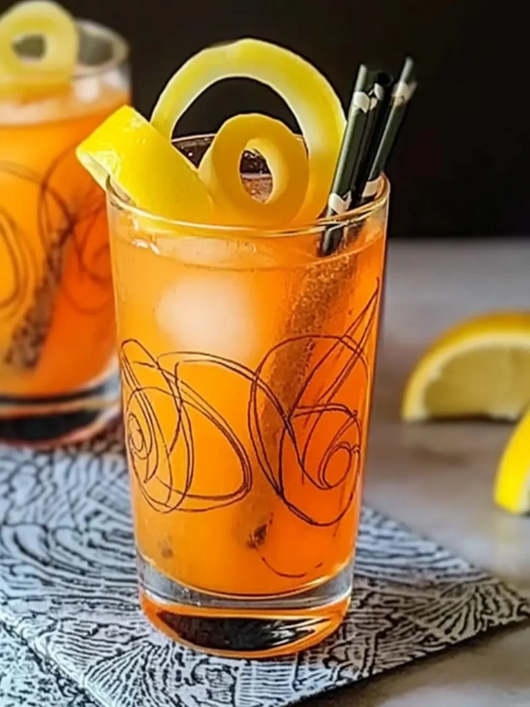 Vibrant Aperol & Limoncello Cocktail for Festive Cheers 3 Aperol & limoncello cocktail