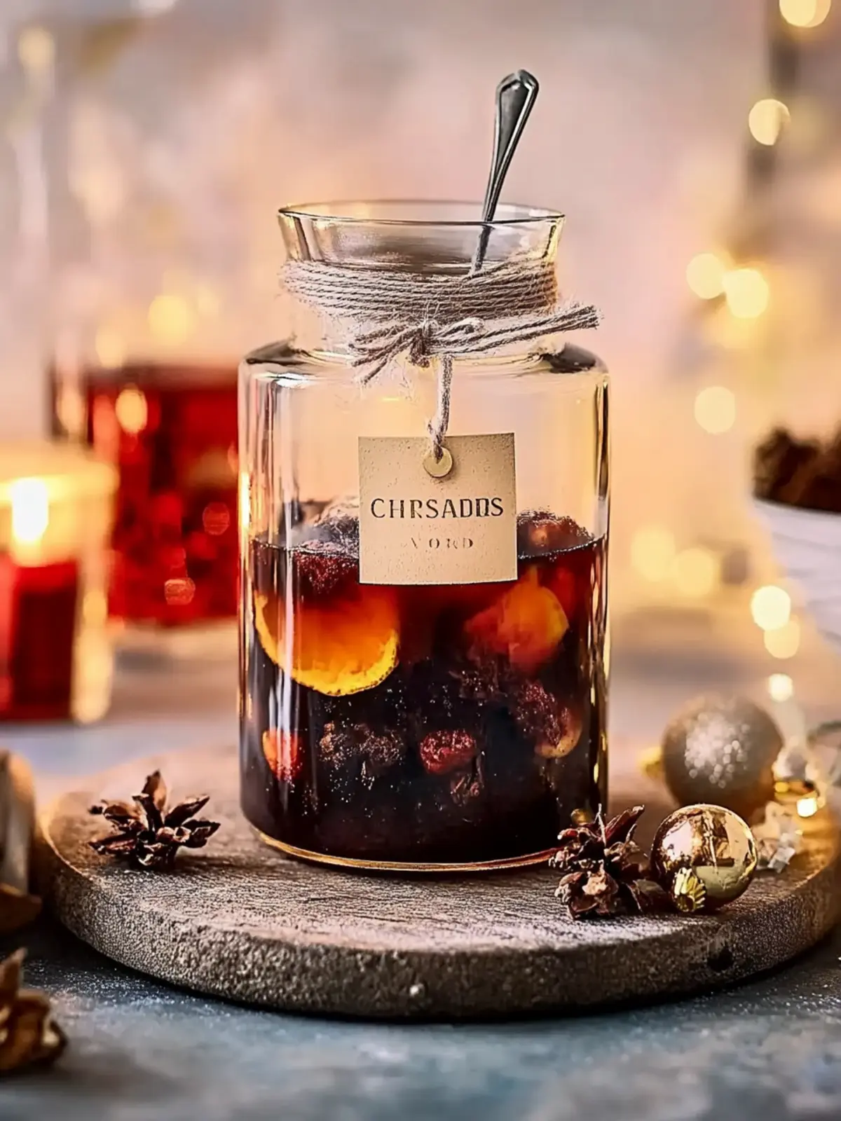 Christmas pudding vodka