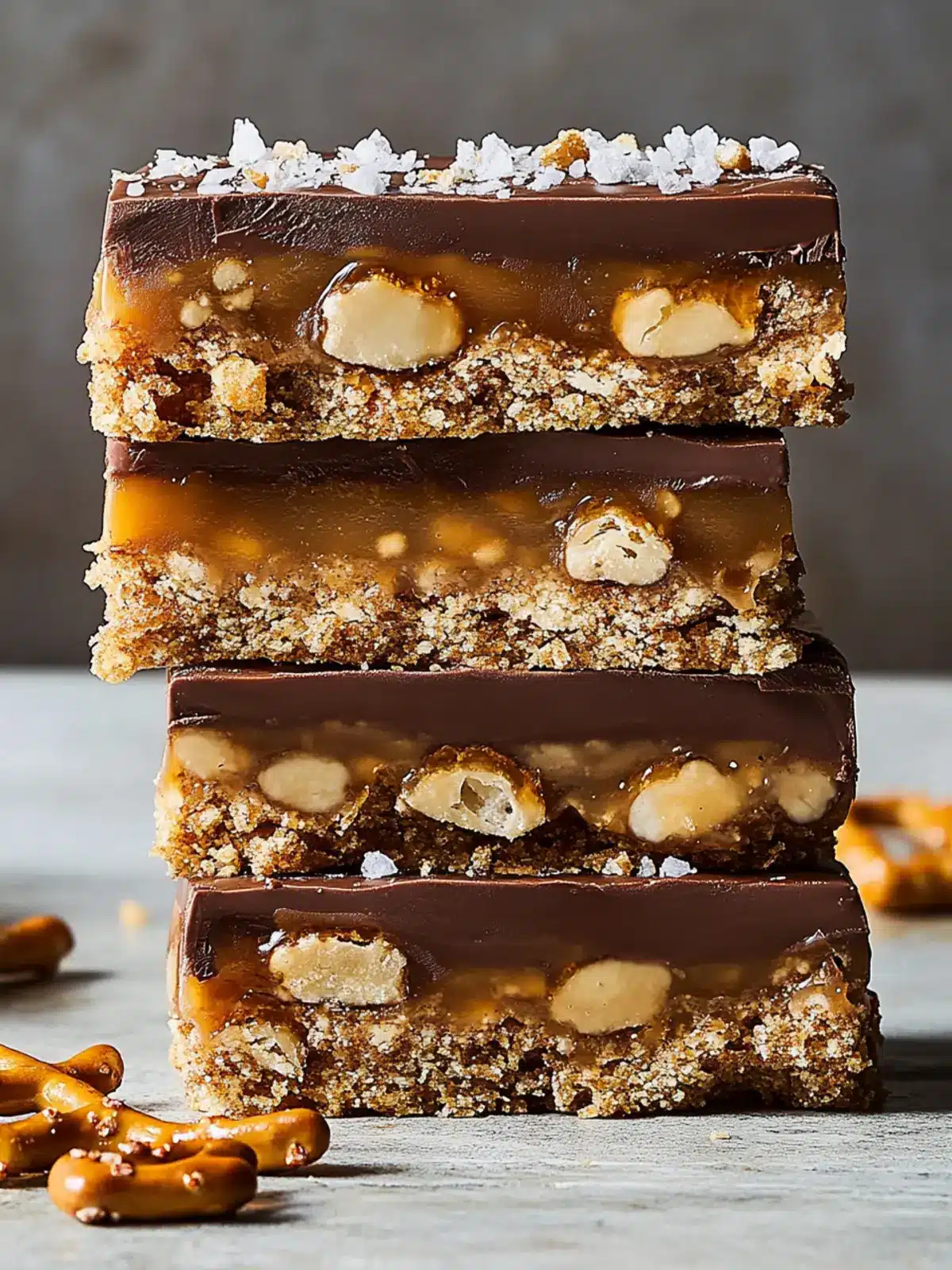 Chocolate Caramel Coffee Pretzel Bars for Sweet Cravings 4 Chocolate Caramel Coffee Pretzel Bars