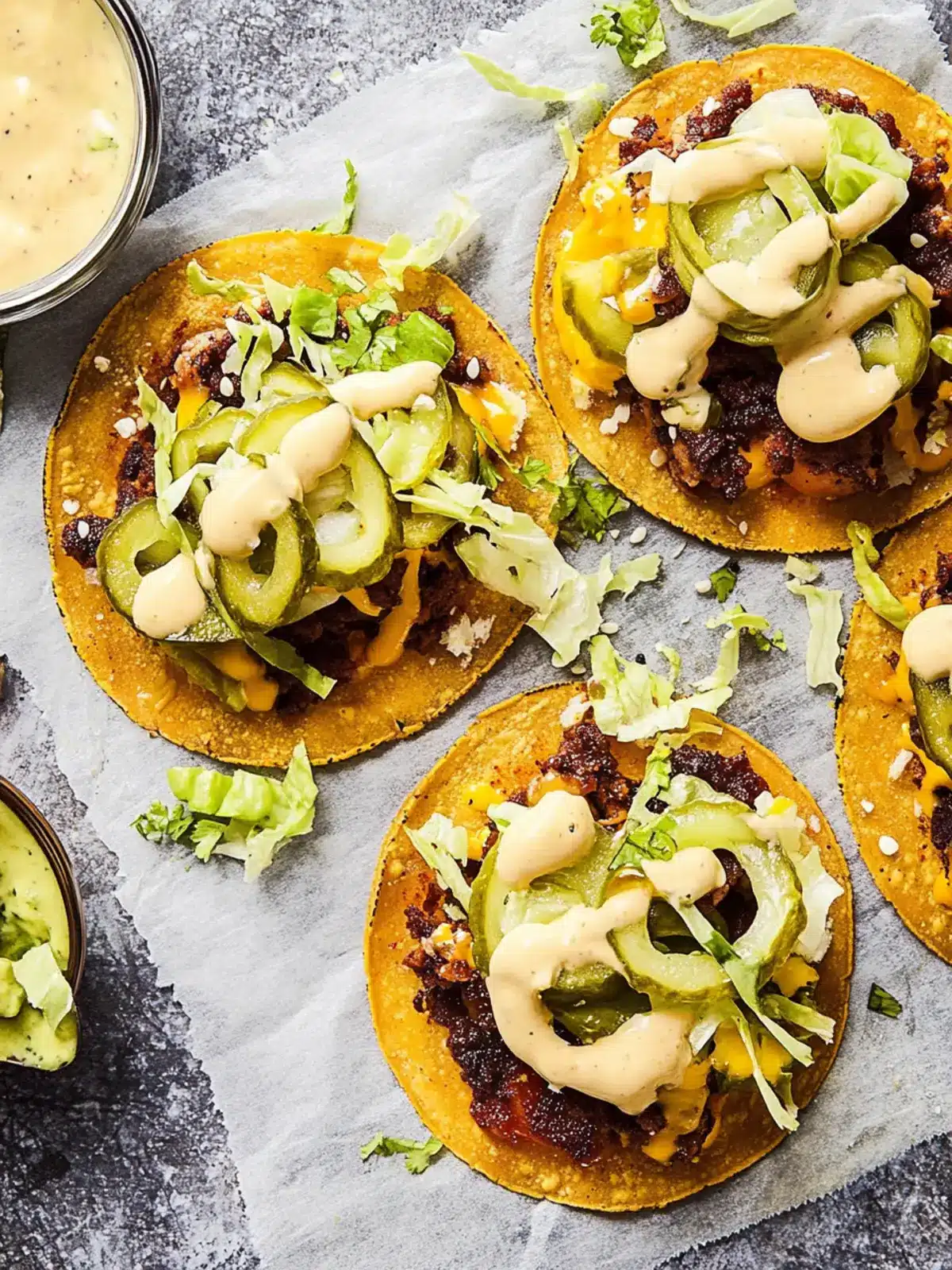 Savory Smash Burger Tacos: Quick, Fun, and Flavor-Packed! 5 Smash Burger Tacos