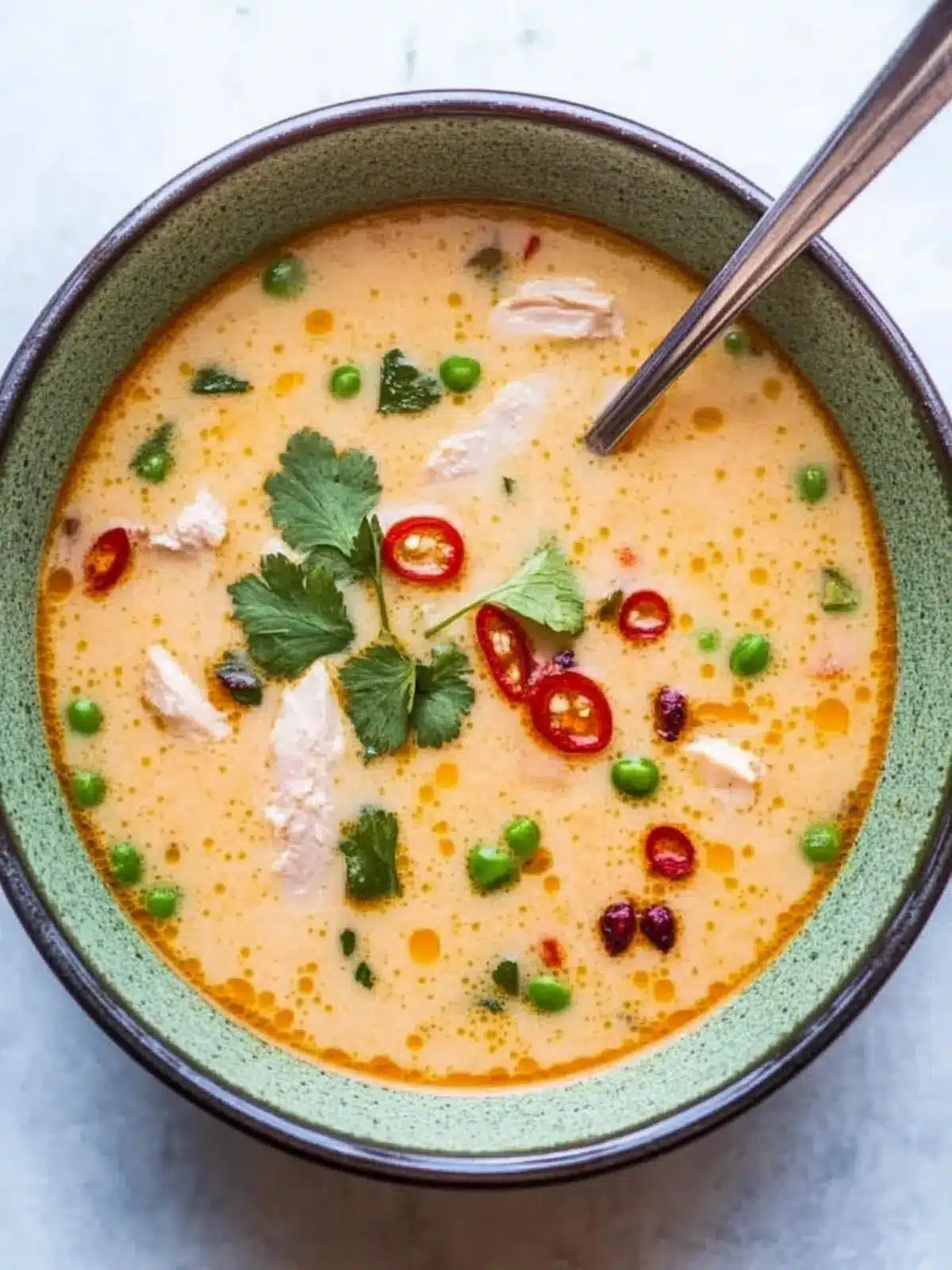 Creamy Thai Coconut Soup (Tom Kha) for Cozy Nights 3 Thai Coconut Soup (tom kha)