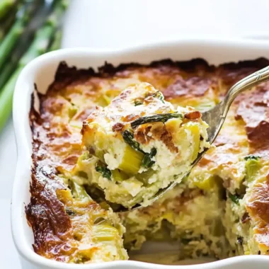 Delicious Breakfast Casserole with Leeks and Asparagus Joy 10 Breakfast Casserole with Leeks and Asparagus