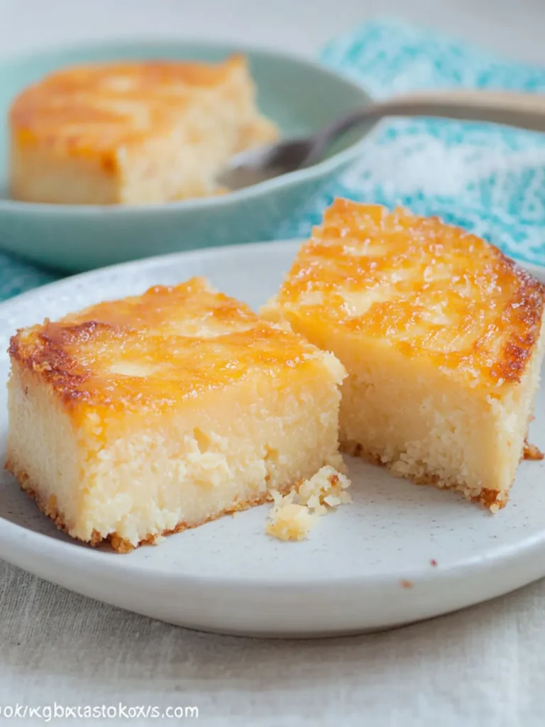 Delicious Cassava Cake Recipe: A Sweet Filipino Favorite 4 Cassava Cake Recipe