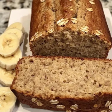 Oatmeal Banana Bread Recipe