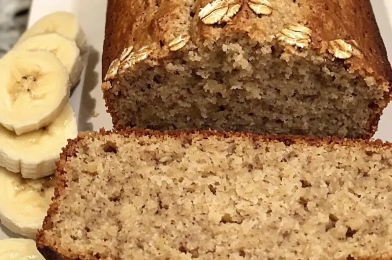 Oatmeal Banana Bread Recipe