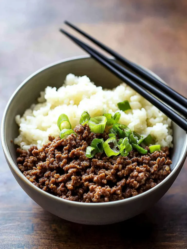 Korean Ground Beef