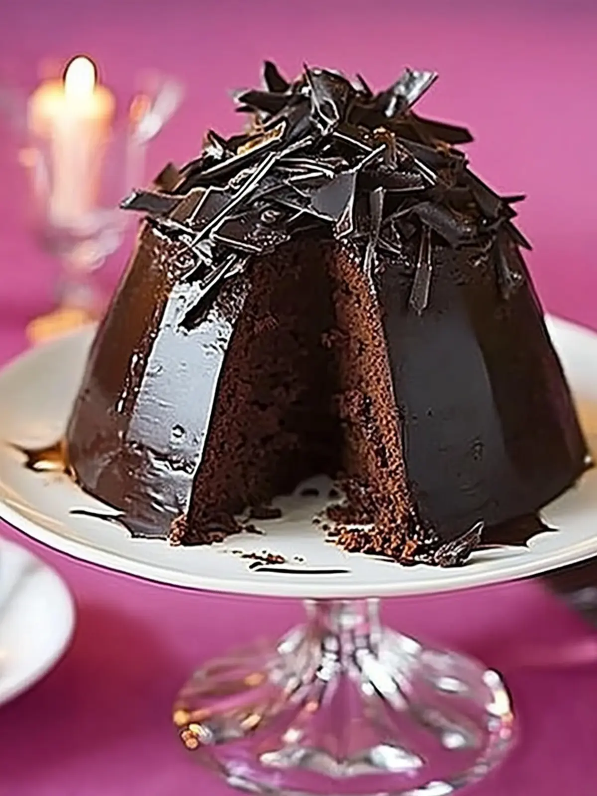 Chocoholic's Christmas pudding