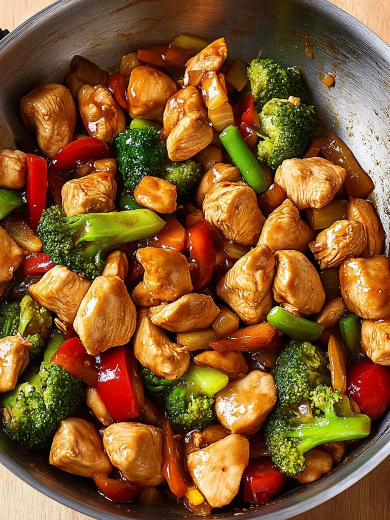 Savory Chicken Stir-Fry: Quick & Healthy Family Delight 2 Chicken Stir-Fry