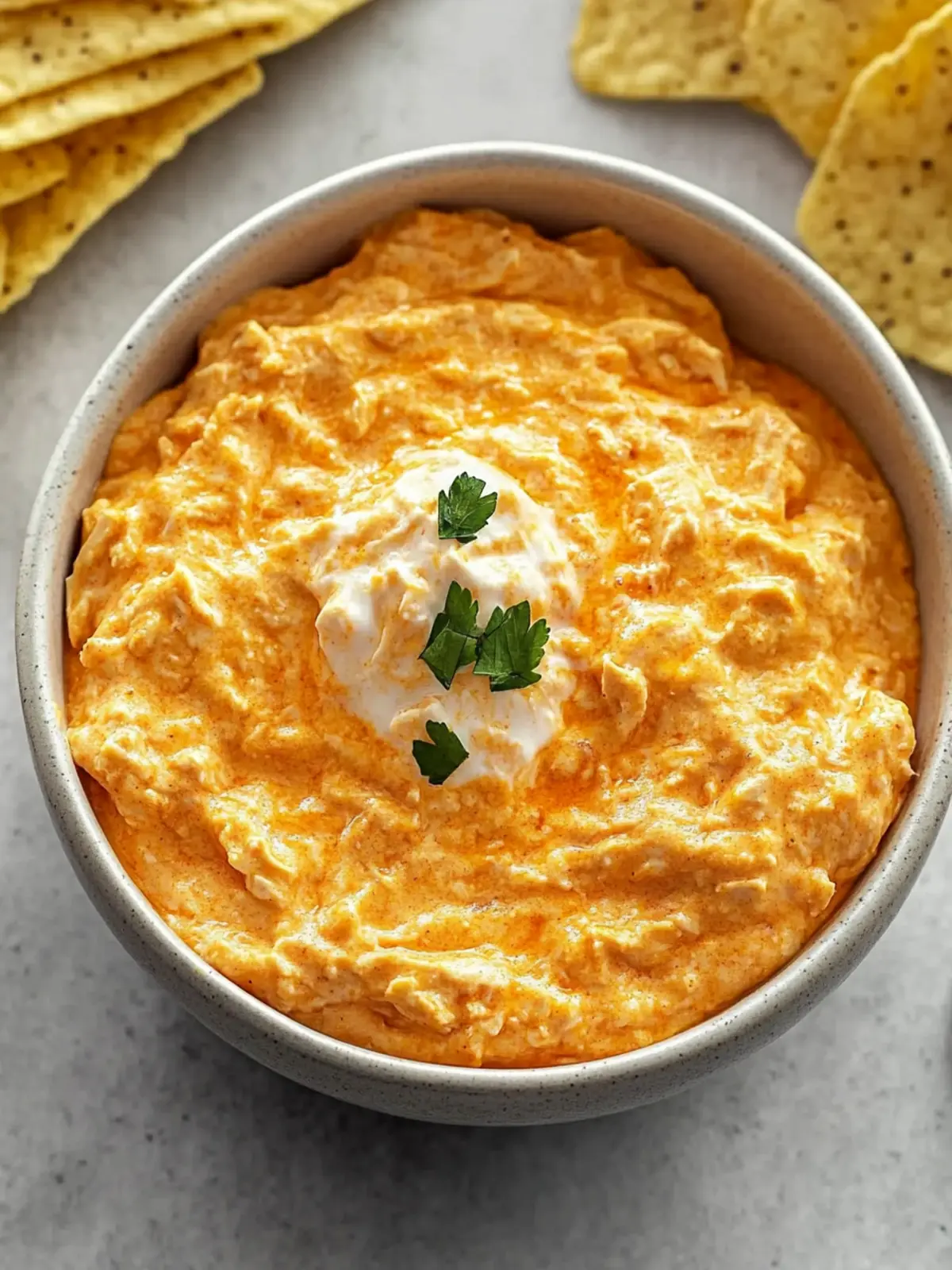Crock Pot Buffalo Chicken Dip